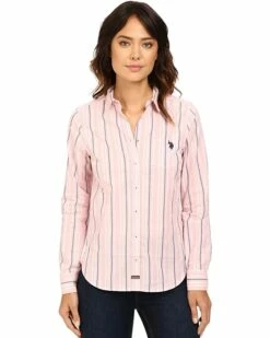 U.S. POLO ASSN. Shirts & Tops Casual Striped Blouse