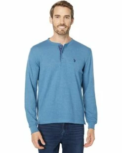 U.S. POLO ASSN. Shirts & Tops Long Sleeve Solid Thermal Henley 26 U.S. POLO ASSN. Shirts & Tops Long Sleeve Solid Thermal Henley -Valentino Garavani Sales Shop 81OOwdSWiuL. AC SR736920