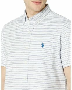 U.S. POLO ASSN. Shirts & Tops Short Sleeve Classic Fit Horizontal Stripe Woven Shirt 8 U.S. POLO ASSN. Shirts & Tops Short Sleeve Classic Fit Horizontal Stripe Woven Shirt -Valentino Garavani Sales Shop 81PBI89 2sL. AC SR736920