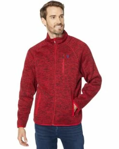 U.S. POLO ASSN. Coats & Outerwear Space Dye Zip Front Sweater Fleece -Valentino Garavani Sales Shop 81PDdRN BL. AC SR736920