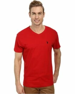 U.S. POLO ASSN. Shirts & Tops V-Neck Tee 51 U.S. POLO ASSN. Shirts & Tops V-Neck Tee -Valentino Garavani Sales Shop 81PI5vXqJCL. AC SR736920