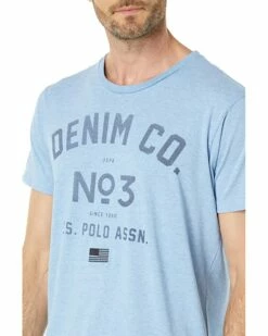 U.S. POLO ASSN. Shirts & Tops Short Sleeve Crew Neck Denim Co. Graphic Tee 8 U.S. POLO ASSN. Shirts & Tops Short Sleeve Crew Neck Denim Co. Graphic Tee -Valentino Garavani Sales Shop 81PdYE3Q L. AC SR736920