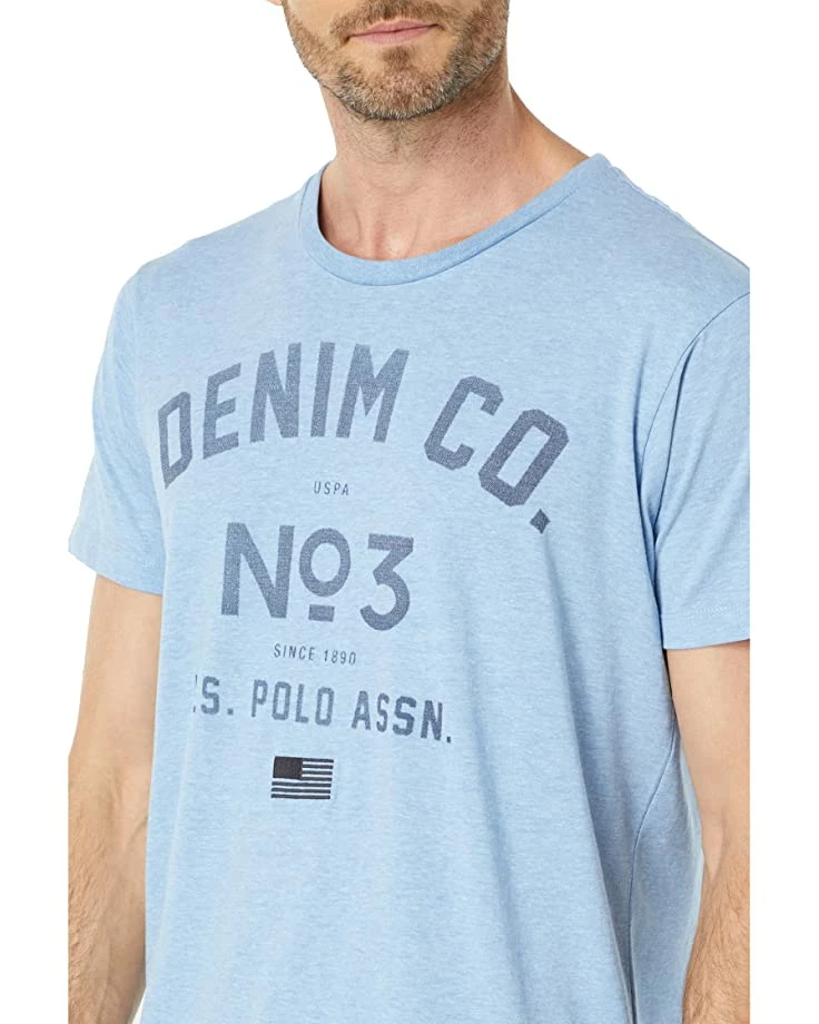 U.S. POLO ASSN. Shirts & Tops Short Sleeve Crew Neck Denim Co. Graphic Tee 5 U.S. POLO ASSN. Shirts & Tops Short Sleeve Crew Neck Denim Co. Graphic Tee - Image 3
