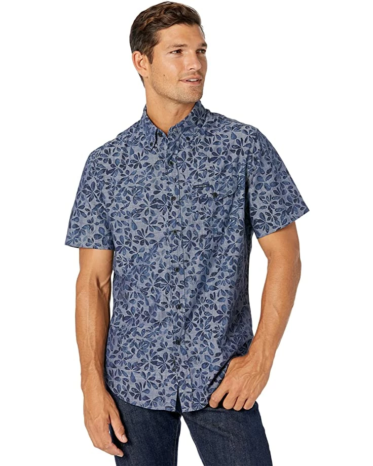 U.S. POLO ASSN. Shirts & Tops Short Sleeve Slim Fit Tab Floral Canvas Woven Shirt 3 U.S. POLO ASSN. Shirts & Tops Short Sleeve Slim Fit Tab Floral Canvas Woven Shirt