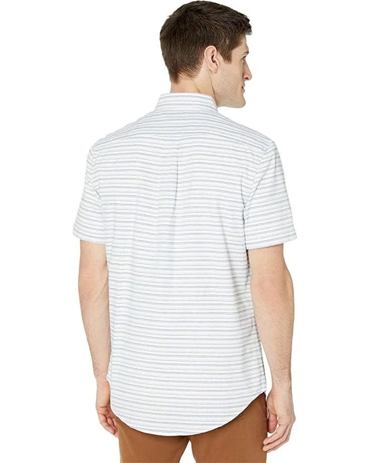 U.S. POLO ASSN. Shirts & Tops Short Sleeve Classic Fit Horizontal Stripe Woven Shirt 4 U.S. POLO ASSN. Shirts & Tops Short Sleeve Classic Fit Horizontal Stripe Woven Shirt - Image 2