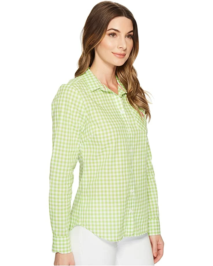 U.S. POLO ASSN. Shirts & Tops Woven Plaid Blouse 6 U.S. POLO ASSN. Shirts & Tops Woven Plaid Blouse - Image 4