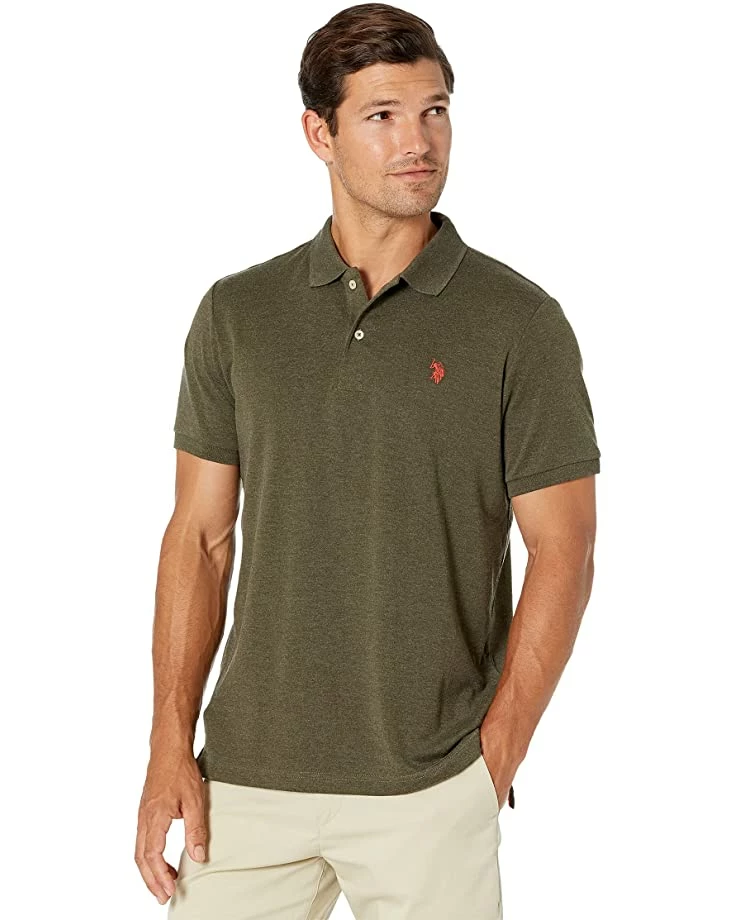U.S. POLO ASSN. Shirts & Tops Solid Interlock Polo 3 U.S. POLO ASSN. Shirts & Tops Solid Interlock Polo