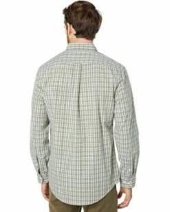 U.S. POLO ASSN. Shirts & Tops Long Sleeve CVC Yarn-Dye Plaid Woven Shirt -Valentino Garavani Sales Shop 81SZDX971L. AC SR736920