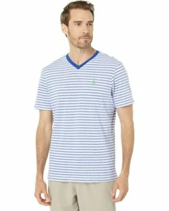 U.S. POLO ASSN. Shirts & Tops Short Sleeve Birdseye Stripe V-Neck Tee 11 U.S. POLO ASSN. Shirts & Tops Short Sleeve Birdseye Stripe V-Neck Tee -Valentino Garavani Sales Shop 81TIMdzz6mL. AC SR736920