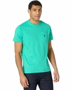 U.S. POLO ASSN. Shirts & Tops Solid Crew Neck Pocket T-Shirt 80 U.S. POLO ASSN. Shirts & Tops Solid Crew Neck Pocket T-Shirt -Valentino Garavani Sales Shop 81U2KnsuXL. AC SR736920