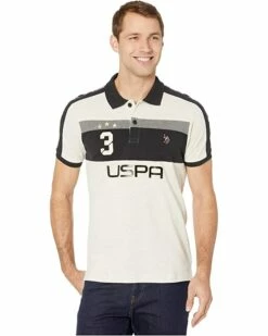 U.S. POLO ASSN. Shirts & Tops Slim Fit USPA 3 Color Block Knit