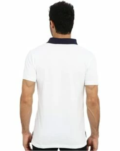 U.S. POLO ASSN. Shirts & Tops Slim Fit Solid Pique Polo w/ Contrast Color Striped Under Collar 9 U.S. POLO ASSN. Shirts & Tops Slim Fit Solid Pique Polo w/ Contrast Color Striped Under Collar -Valentino Garavani Sales Shop 81UpncinnbL. AC SR736920