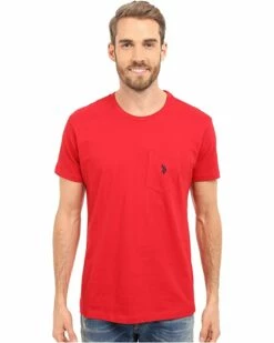 U.S. POLO ASSN. Shirts & Tops Solid Crew Neck Pocket T-Shirt 65 U.S. POLO ASSN. Shirts & Tops Solid Crew Neck Pocket T-Shirt -Valentino Garavani Sales Shop 81VFBrQpaFL. AC SR736920