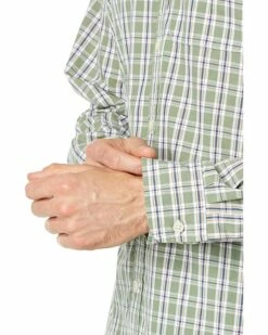 U.S. POLO ASSN. Shirts & Tops Long Sleeve CVC Yarn-Dye Plaid Woven Shirt -Valentino Garavani Sales Shop 81VYj5DLADL. AC SR736920