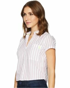U.S. POLO ASSN. Shirts & Tops Stripe Tie Back Top -Valentino Garavani Sales Shop 81VkQnA2PUL. AC SR736920