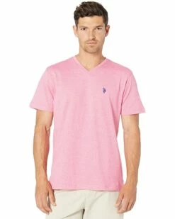 U.S. POLO ASSN. Shirts & Tops Twisted Yarn V-Neck Tee 23 U.S. POLO ASSN. Shirts & Tops Twisted Yarn V-Neck Tee -Valentino Garavani Sales Shop 81VpK14NTHS. AC SR736920