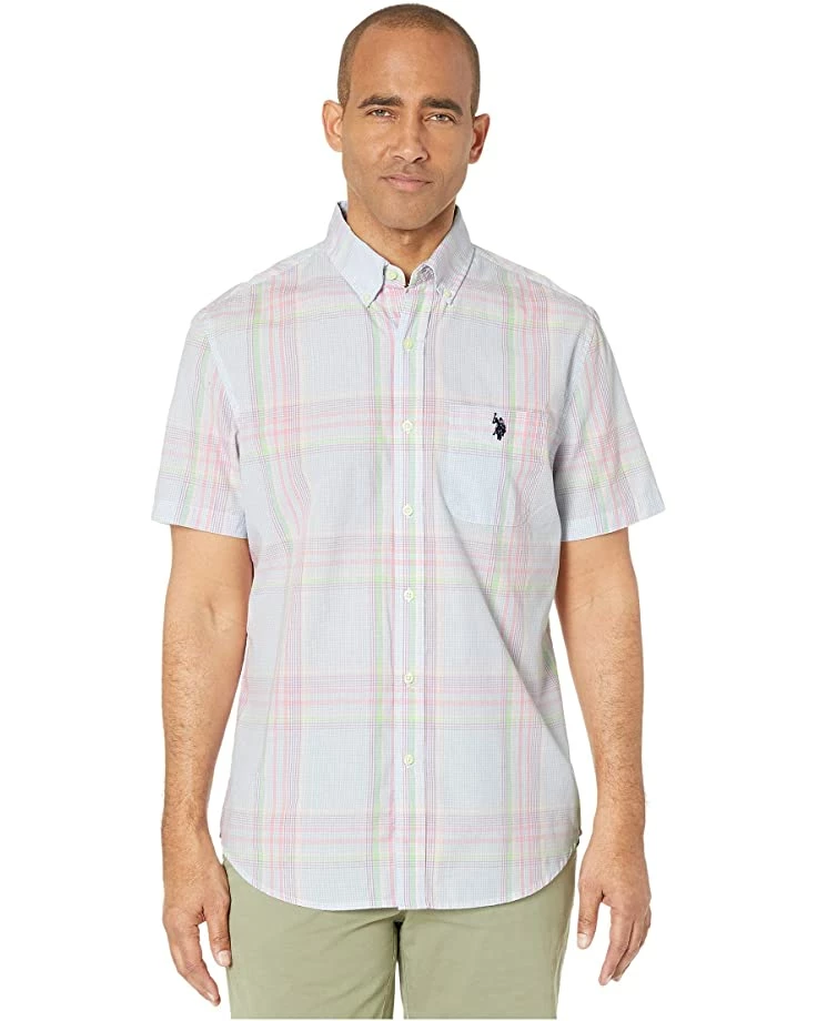 U.S. POLO ASSN. Shirts & Tops Short Sleeve Multicolor Plaid Woven 3 U.S. POLO ASSN. Shirts & Tops Short Sleeve Multicolor Plaid Woven