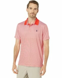 U.S. POLO ASSN. Shirts & Tops Short Sleeve Printed Performance Jersey Knit Shirt -Valentino Garavani Sales Shop 81WpxIWdKYL. AC SR736920