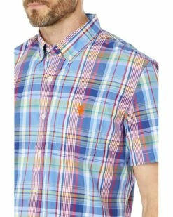 U.S. POLO ASSN. Shirts & Tops Short Sleeve Classic Fit Large Plaid Poplin Woven Shirt 8 U.S. POLO ASSN. Shirts & Tops Short Sleeve Classic Fit Large Plaid Poplin Woven Shirt -Valentino Garavani Sales Shop 81Wu1A96 L. AC SR736920