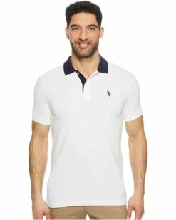 U.S. POLO ASSN. Shirts & Tops Short Sleeve Slim Fit Solid Stretch Pique Polo Shirt 11 U.S. POLO ASSN. Shirts & Tops Short Sleeve Slim Fit Solid Stretch Pique Polo Shirt -Valentino Garavani Sales Shop 81XaQSfAWXL. AC SR736920