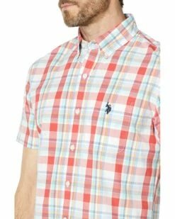 U.S. POLO ASSN. Shirts & Tops Short Sleeve Yarn-Dye Madras Woven Shirt 9 U.S. POLO ASSN. Shirts & Tops Short Sleeve Yarn-Dye Madras Woven Shirt -Valentino Garavani Sales Shop 81YEOvlx4xL. AC SR736920