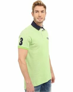 U.S. POLO ASSN. Shirts & Tops Solid Pique Polo Shirt w/ Contrast Collar 10 U.S. POLO ASSN. Shirts & Tops Solid Pique Polo Shirt w/ Contrast Collar -Valentino Garavani Sales Shop 81YXHOgV9bL. AC SR736920