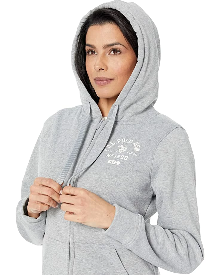 U.S. POLO ASSN. Hoodies & Sweatshirts Chest Print Fleece Jacket 5 U.S. POLO ASSN. Hoodies & Sweatshirts Chest Print Fleece Jacket - Image 3