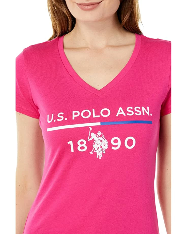 U.S. POLO ASSN. Shirts & Tops 1890 Logo V-Neck Tee 5 U.S. POLO ASSN. Shirts & Tops 1890 Logo V-Neck Tee - Image 3