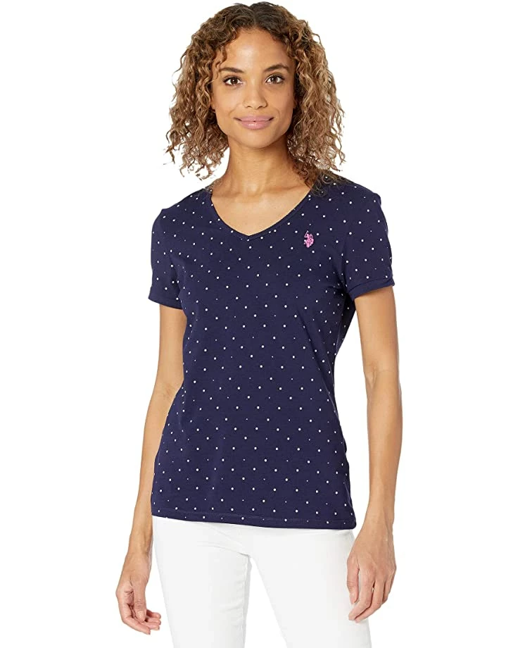 U.S. POLO ASSN. Shirts & Tops Dot V-Neck Tee 9 U.S. POLO ASSN. Shirts & Tops Dot V-Neck Tee - Image 7