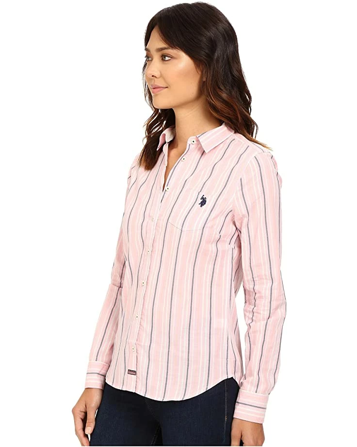U.S. POLO ASSN. Shirts & Tops Casual Striped Blouse 4 U.S. POLO ASSN. Shirts & Tops Casual Striped Blouse - Image 2
