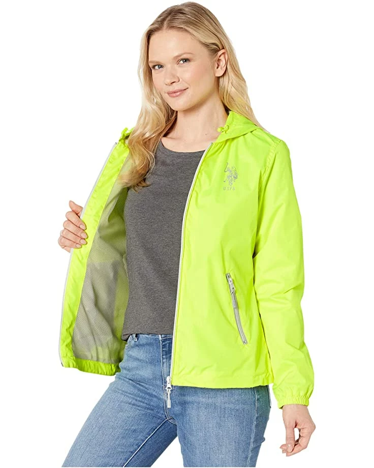 U.S. POLO ASSN. Coats & Outerwear Neon Windbreaker 7 U.S. POLO ASSN. Coats & Outerwear Neon Windbreaker - Image 5