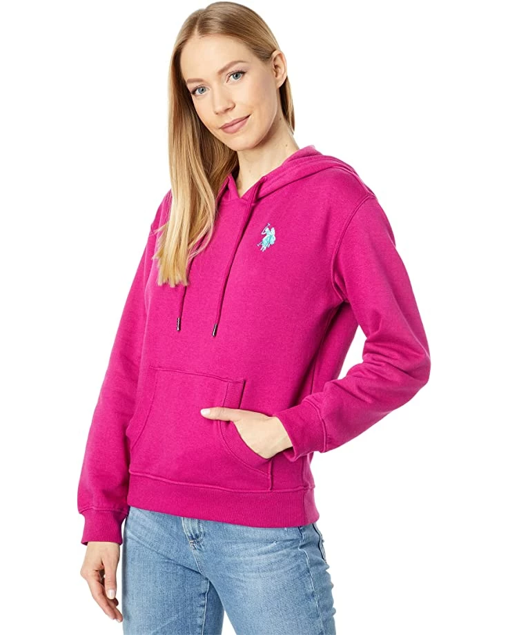 U.S. POLO ASSN. Hoodies & Sweatshirts Long Sleeve High-Low Fleece Hoodie 8 U.S. POLO ASSN. Hoodies & Sweatshirts Long Sleeve High-Low Fleece Hoodie - Image 6