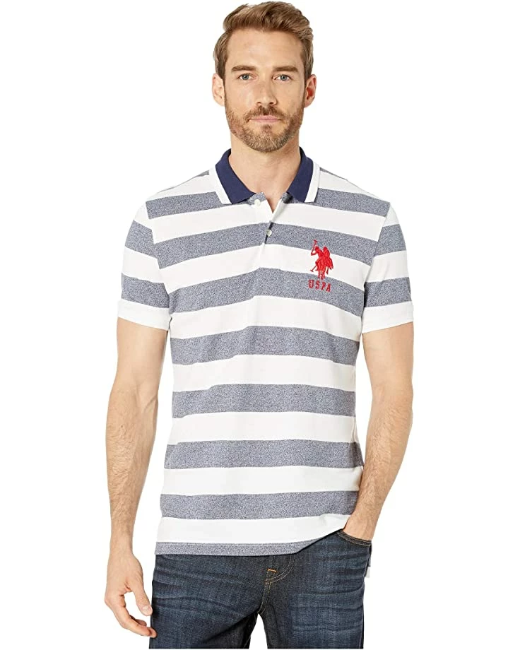 U.S. POLO ASSN. Shirts & Tops Marble Stripe Polo 7 U.S. POLO ASSN. Shirts & Tops Marble Stripe Polo - Image 5
