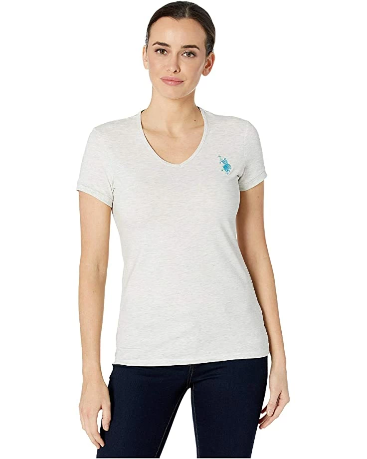 U.S. POLO ASSN. Shirts & Tops Tonal Scallop V-Neck Tee 9 U.S. POLO ASSN. Shirts & Tops Tonal Scallop V-Neck Tee - Image 7