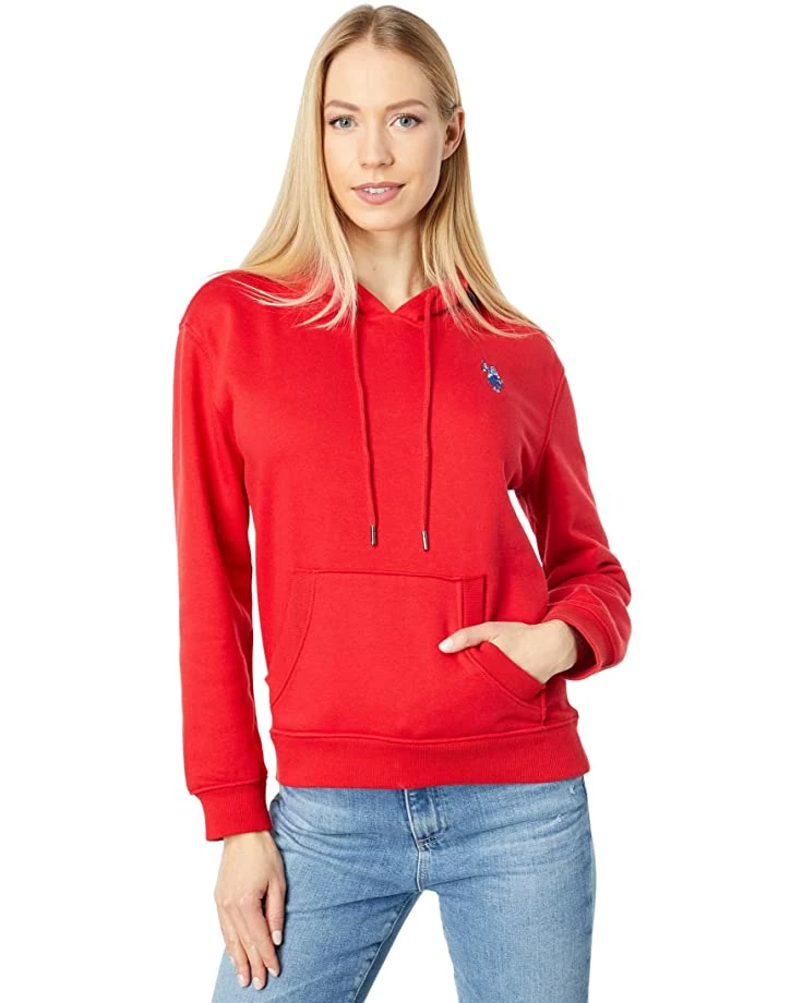 U.S. POLO ASSN. Hoodies & Sweatshirts Long Sleeve High-Low Fleece Hoodie 9 U.S. POLO ASSN. Hoodies & Sweatshirts Long Sleeve High-Low Fleece Hoodie - Image 7