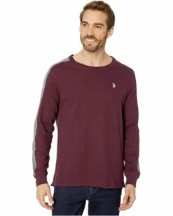 U.S. POLO ASSN. Shirts & Tops Arm Color Block Thermal Crew 13 U.S. POLO ASSN. Shirts & Tops Arm Color Block Thermal Crew -Valentino Garavani Sales Shop 81cgYw6G2WL. AC SR736920