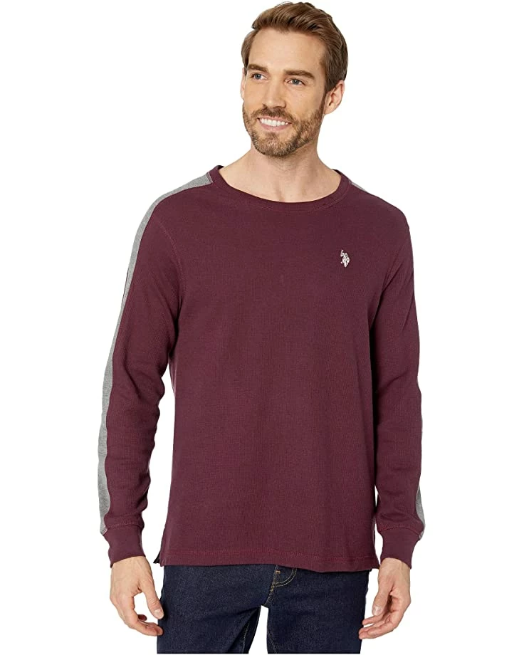 U.S. POLO ASSN. Shirts & Tops Arm Color Block Thermal Crew 7 U.S. POLO ASSN. Shirts & Tops Arm Color Block Thermal Crew - Image 5