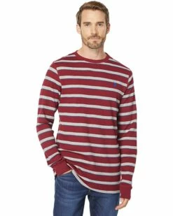 U.S. POLO ASSN. Shirts & Tops Long Sleeve Stripe Thermal Crew Neck Shirt -Valentino Garavani Sales Shop 81csZxvSnSL. AC SR736920