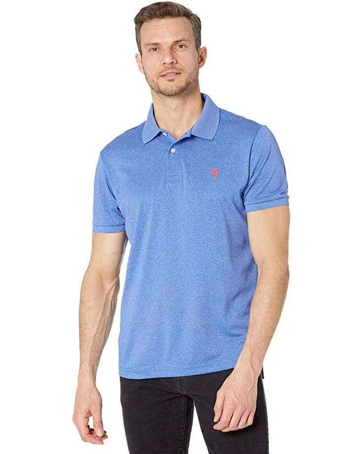 U.S. POLO ASSN. Shirts & Tops Polyester Heather Pique Polo Shirt 9 U.S. POLO ASSN. Shirts & Tops Polyester Heather Pique Polo Shirt - Image 7