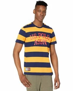 U.S. POLO ASSN. Shirts & Tops Logo Print Stripe Crew 15 U.S. POLO ASSN. Shirts & Tops Logo Print Stripe Crew -Valentino Garavani Sales Shop 81fuHJhwTlL. AC SR736920