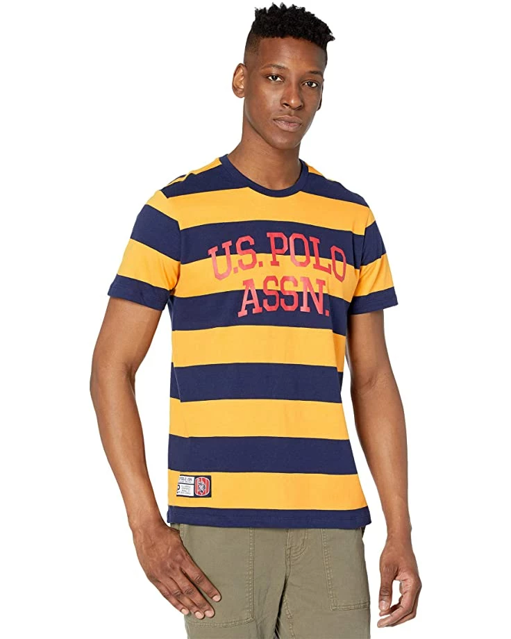 U.S. POLO ASSN. Shirts & Tops Logo Print Stripe Crew 9 U.S. POLO ASSN. Shirts & Tops Logo Print Stripe Crew - Image 7
