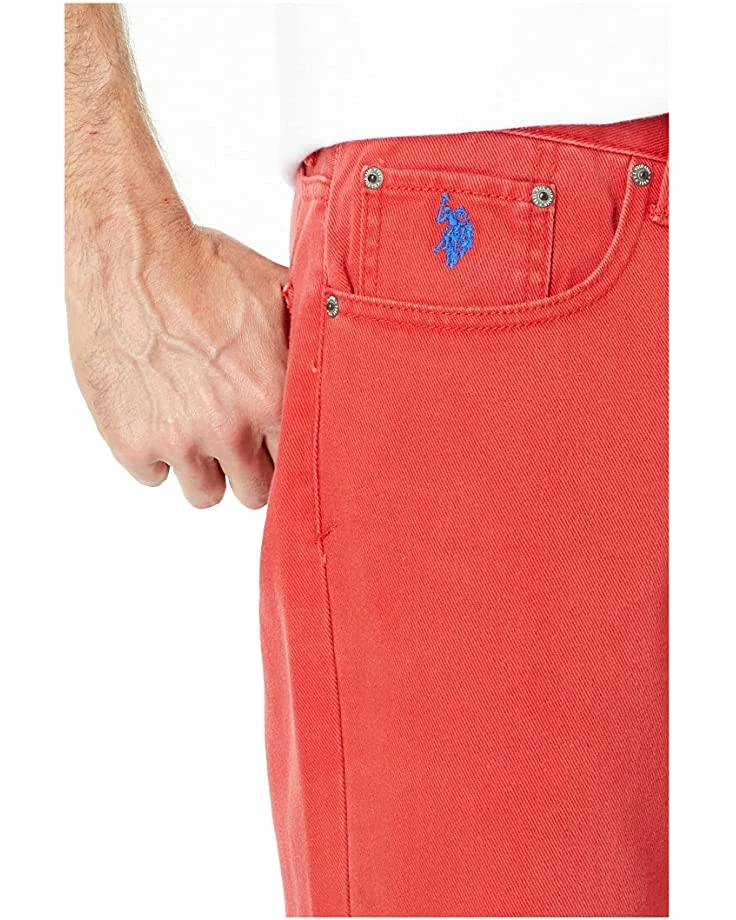 U.S. POLO ASSN. Slim Straight Five-Pocket Jeans in Red Canyon 5 U.S. POLO ASSN. Slim Straight Five-Pocket Jeans in Red Canyon - Image 3