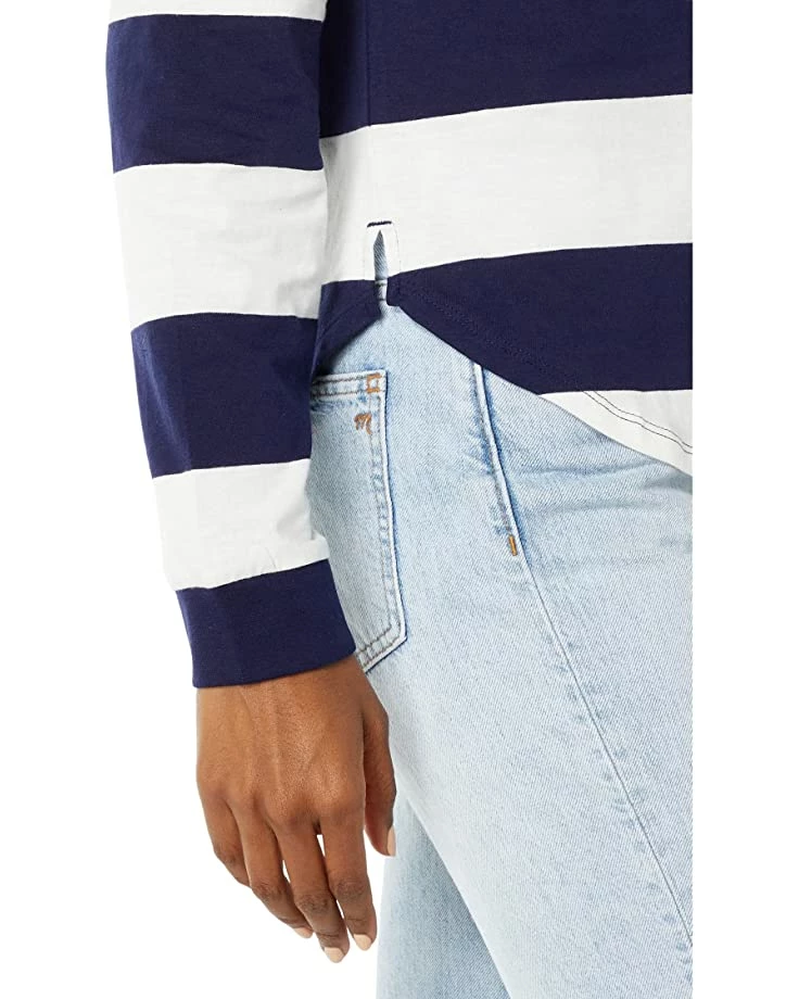 U.S. POLO ASSN. Shirts & Tops Long Sleeve Striped Crew Neck Front Seam Top 5 U.S. POLO ASSN. Shirts & Tops Long Sleeve Striped Crew Neck Front Seam Top - Image 3