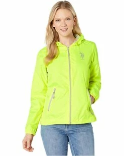 U.S. POLO ASSN. Coats & Outerwear Neon Windbreaker
