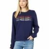 U.S. POLO ASSN. Hoodies & Sweatshirts Long Sleeve Foil Logo Repeat Crew Neck 2 U.S. POLO ASSN. Hoodies & Sweatshirts Long Sleeve Foil Logo Repeat Crew Neck -Valentino Garavani Sales Shop 81jKUK3V7NL. AC SR736920