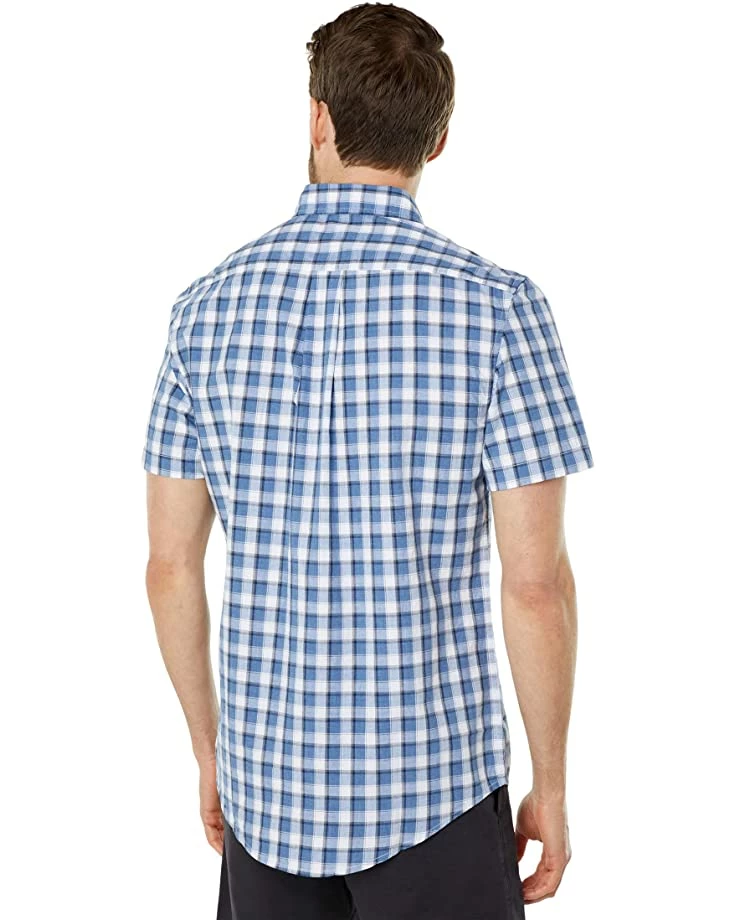 U.S. POLO ASSN. Shirts & Tops Short Sleeve Yarn-Dyed Heathered Plaid Poplin Woven Shirt 4 U.S. POLO ASSN. Shirts & Tops Short Sleeve Yarn-Dyed Heathered Plaid Poplin Woven Shirt - Image 2