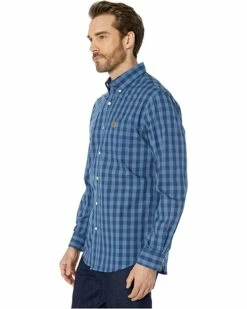 U.S. POLO ASSN. Shirts & Tops Long Sleeve Classic Fit Plaid Heather Woven -Valentino Garavani Sales Shop 81kfRgoiT L. AC SR736920