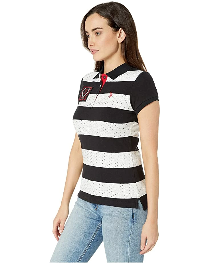 U.S. POLO ASSN. Shirts & Tops Striped Fashion Polo 4 U.S. POLO ASSN. Shirts & Tops Striped Fashion Polo - Image 2