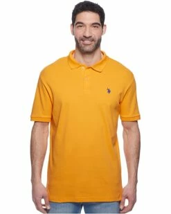 U.S. POLO ASSN. Shirts & Tops Solid Interlock Polo 154 U.S. POLO ASSN. Shirts & Tops Solid Interlock Polo -Valentino Garavani Sales Shop 81lxm12CFL. AC SR736920