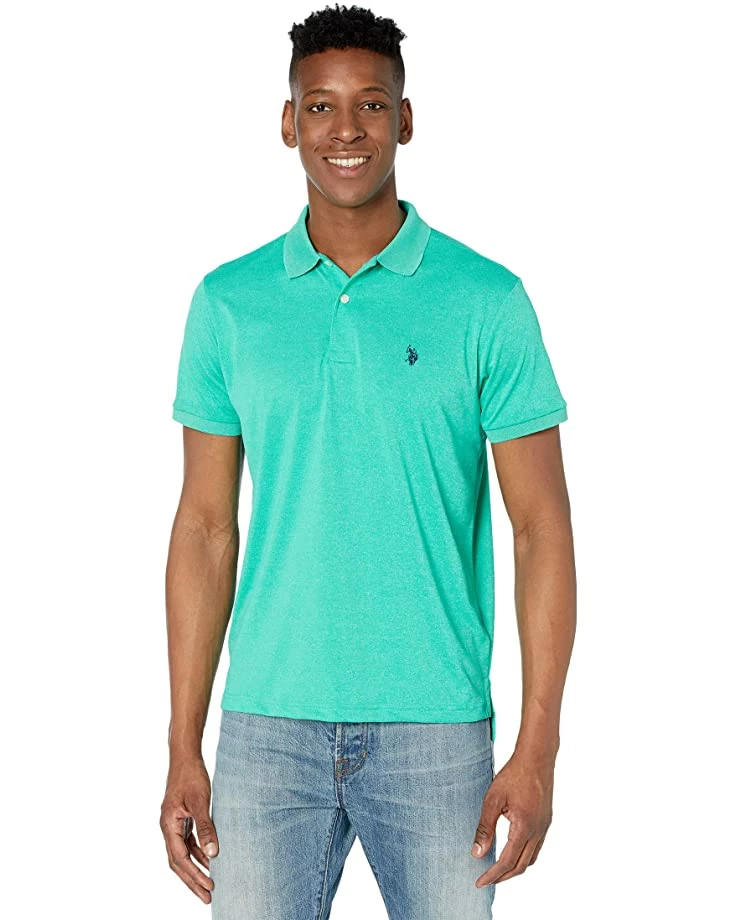 U.S. POLO ASSN. Shirts & Tops Marled Poly Polo-41 8 U.S. POLO ASSN. Shirts & Tops Marled Poly Polo-41 - Image 6